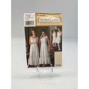 Simplicity 7157 Vintage Closet Sewing Pattern 1900-1925 Size HH 6 8 10 12 UNCUT